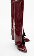 Prologue Shoes Aja Block Heel Convertible Knee High Boot