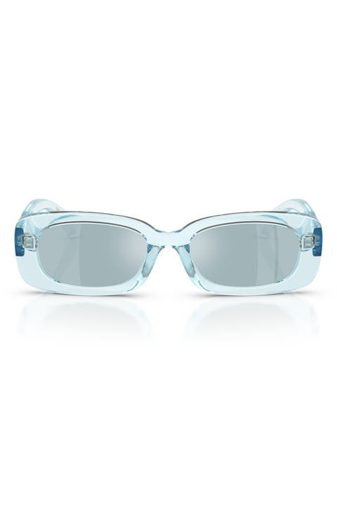 Kids' 46mm Rectangular Sunglasses