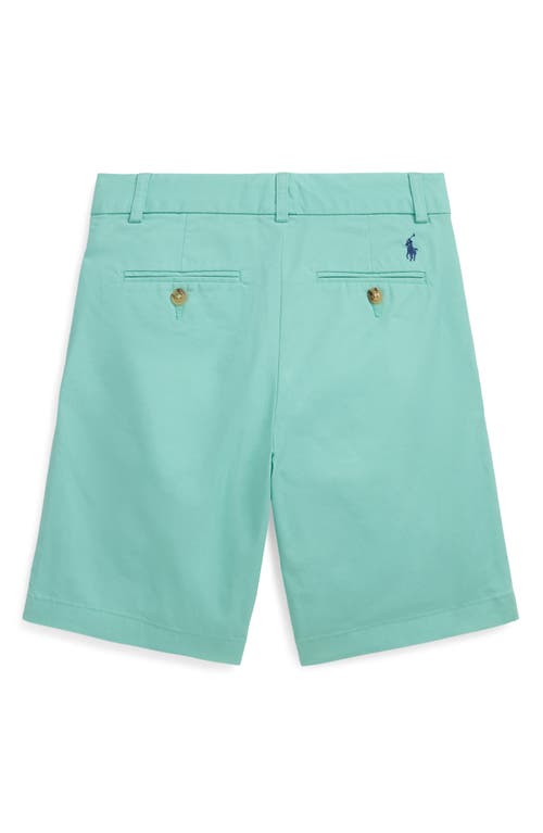 Polo Ralph Lauren Boy's Twill Preppy Shorts In Bayside Green