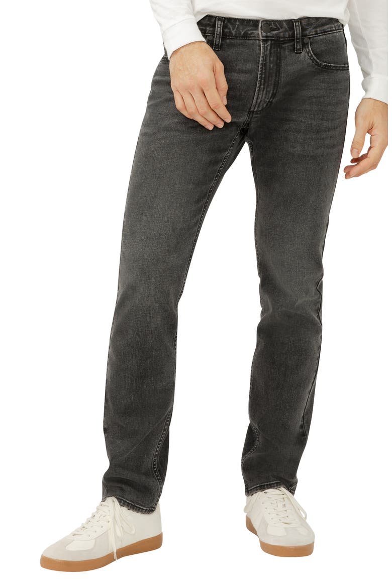 Konrad Slim Straight Leg Jeans, Main, color, DUNES BLUE