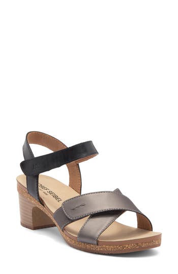 Josef Seibel Grace Sandal In Gray