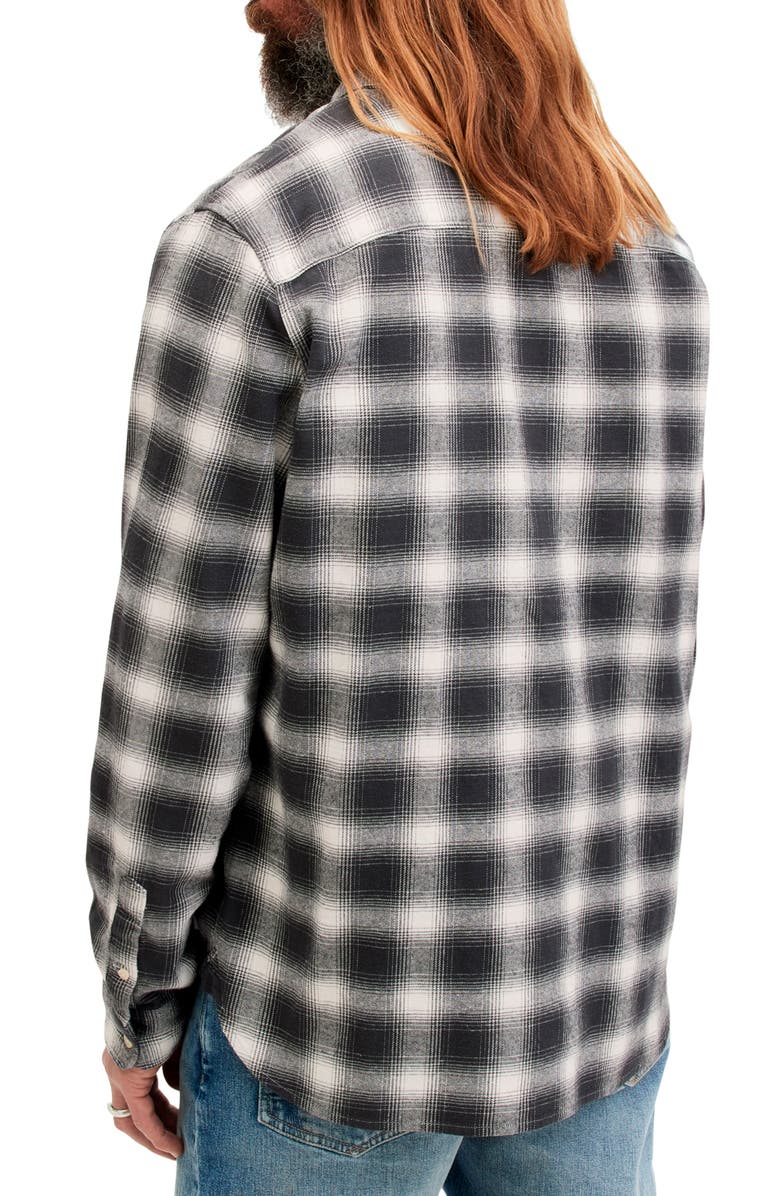 AllSaints Malpaso Plaid Button-Up Shirt, Alternate, color, 