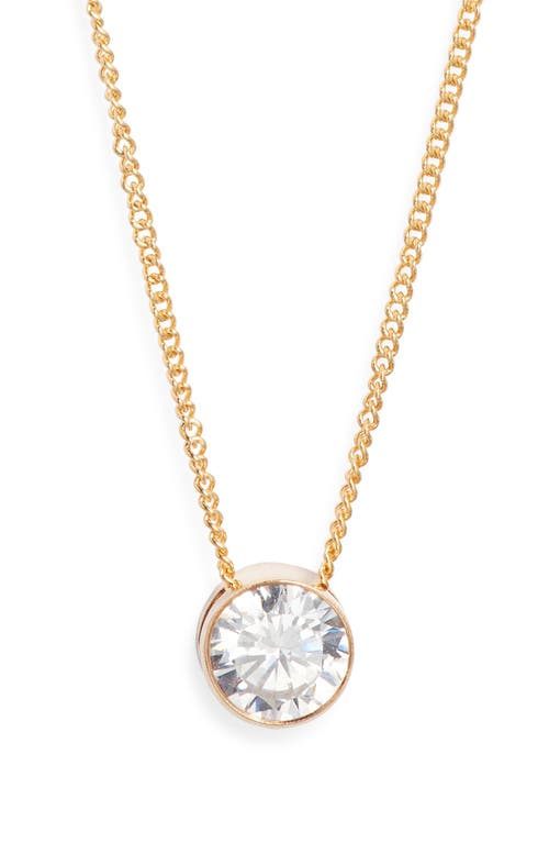 Set & Stones Birthstone Pendant Necklace In Gold