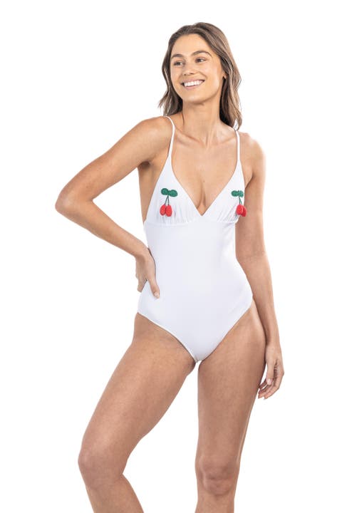 Catherine Cherries One-Piece Swimsuit