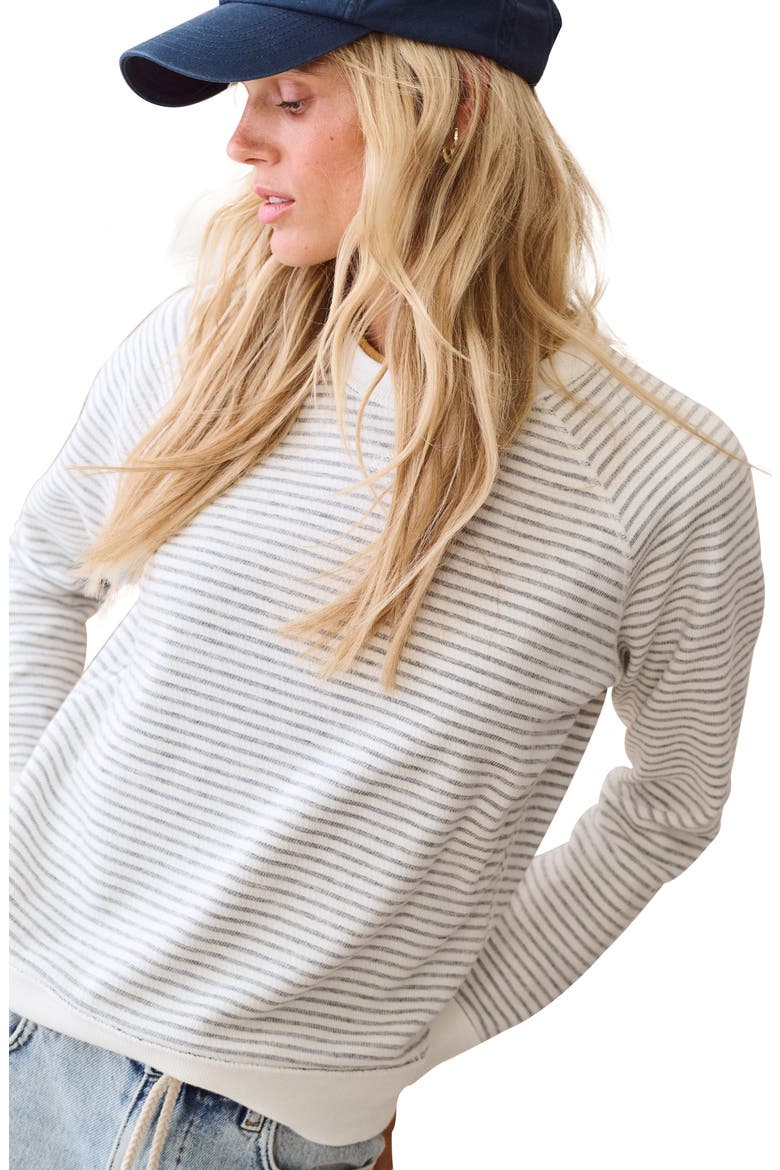 Reversible Raglan Long Sleeve T-Shirt, Alternate, color, HEATHER GREY