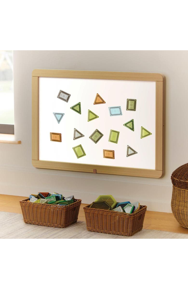 Kaplan Early Learning Company Magnetic LED Wall-Mounted Board, Alternate, color, Beige