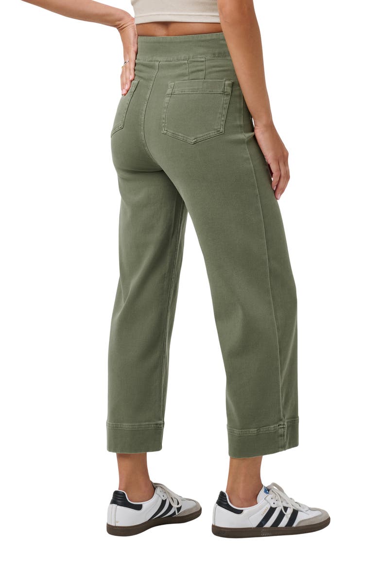 Everyday Crop Pants, Alternate, color, CLOVER