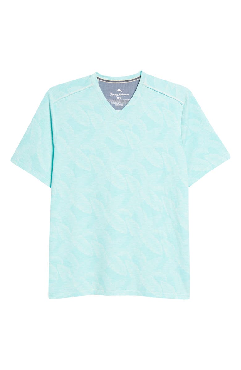 Tommy Bahama Grande Fronde V-Neck T-Shirt, Alternate, color, 