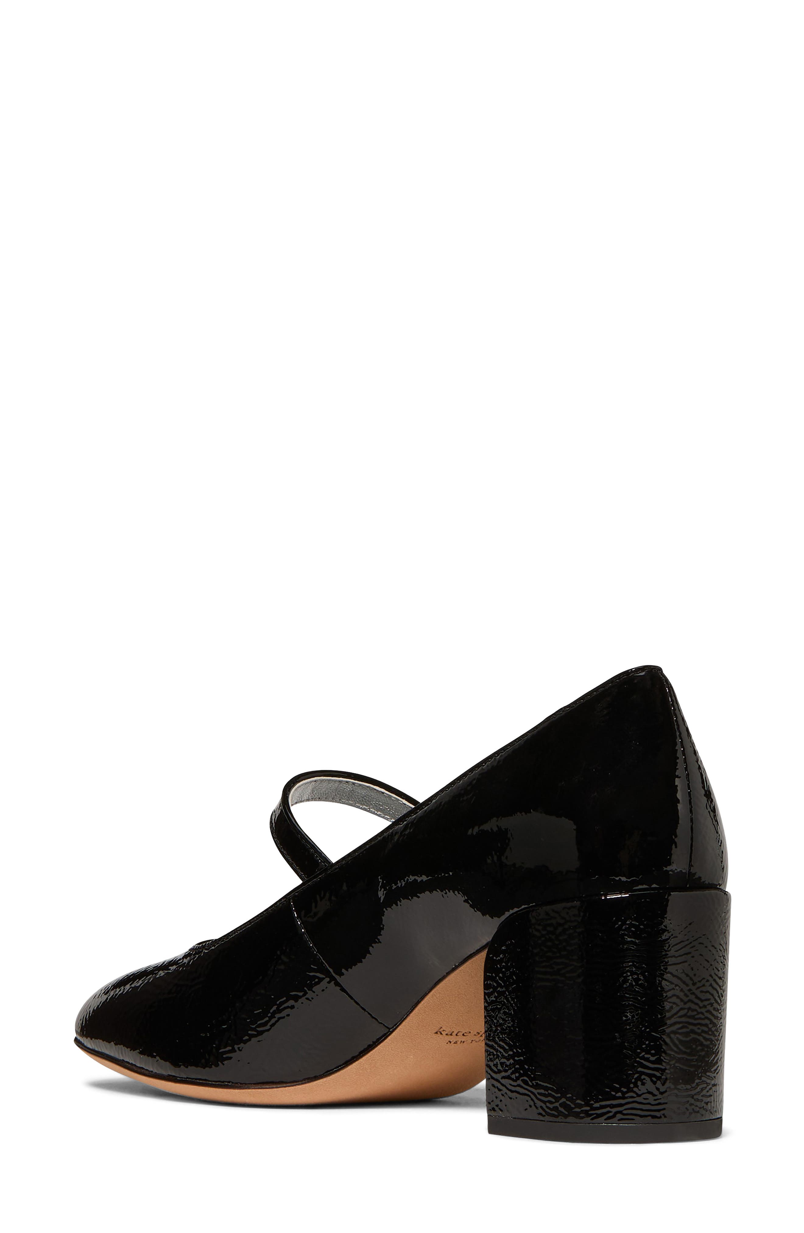 Kate Spade New York halo mary jane pump, Alternate, color, Black