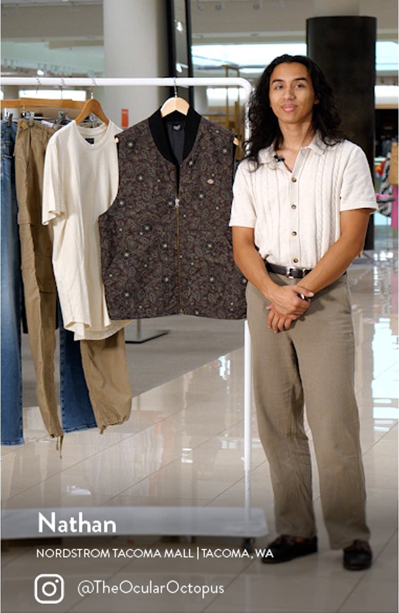 Ellis Floral Reversible Vest, sales video thumbnail