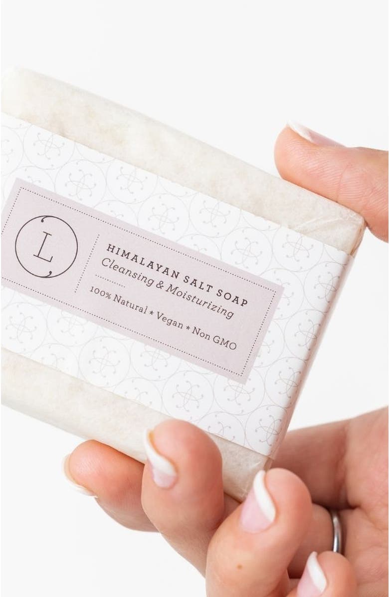 Lizush Natural Cold Process Soap Bar Set of 2, Alternate, color, Himalayan Salt