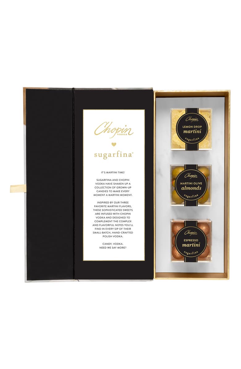 sugarfina The Martini Collection 3-Piece Candy Bento Box Duo, Alternate, color, 