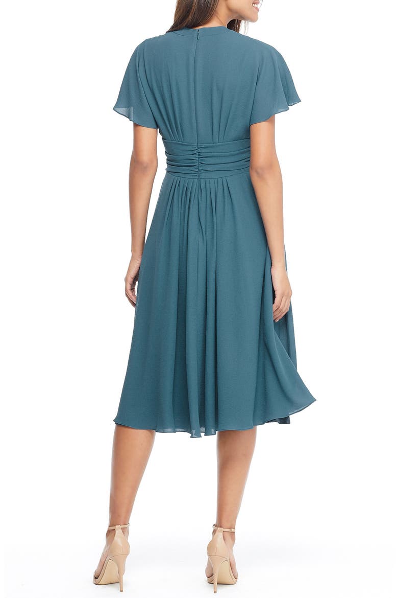 COUNTRY CLUB CREPE DOUBLE WAIS, Alternate, color, SEA BLUE