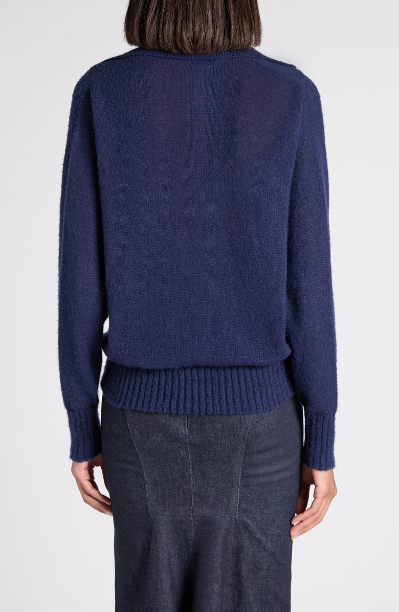 TOM FORD Johnny Collar Cashmere Sweater, Alternate, color, Hb905 Bright Navy