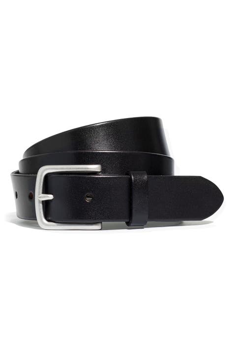 Men's Thin Leather Belt