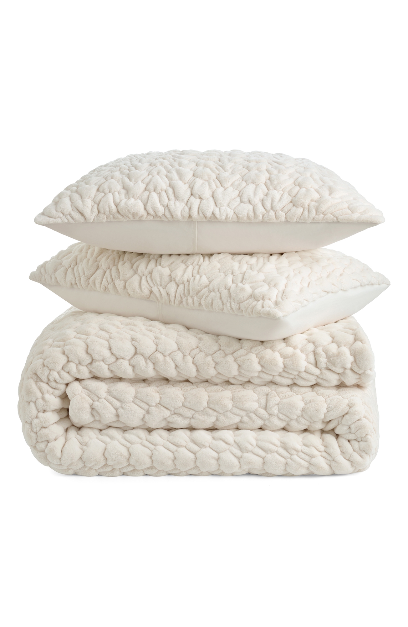 UGG® Dafni Comforter & Shams Set - Snow, Full/Queen