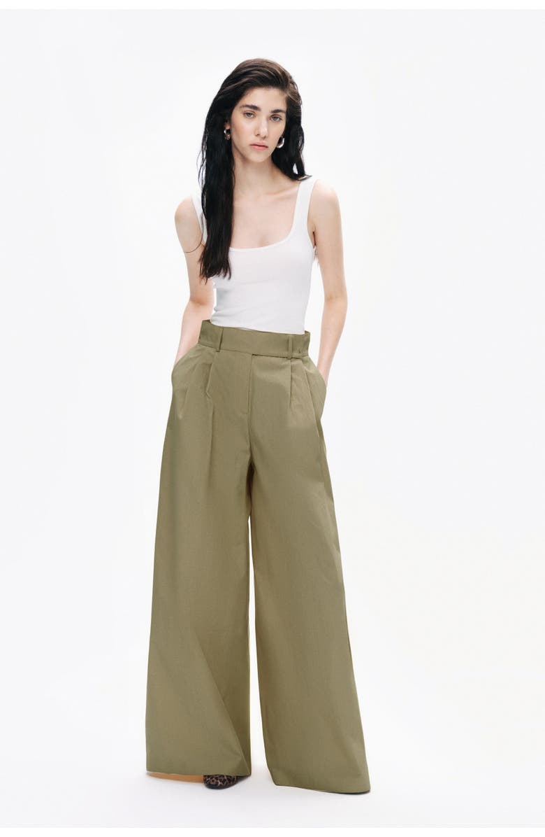Nocturne Double Pleated Pants, Main, color, 