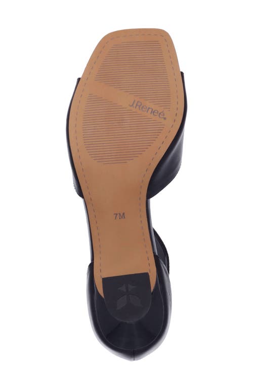 Shop J. Reneé Genevra Ankle Strap Sandal In Black