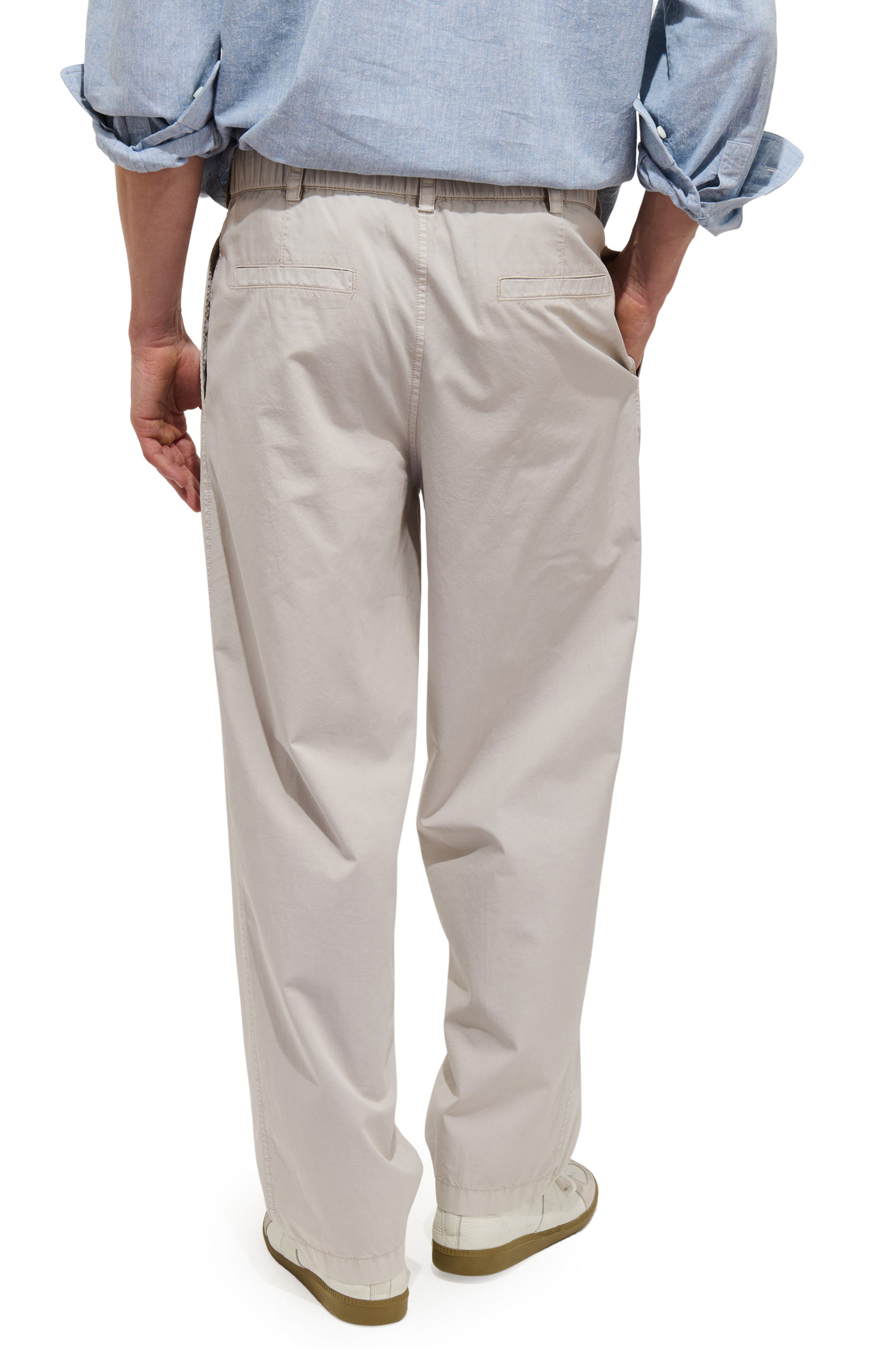 Georges Pleated Cotton Pants - image 4