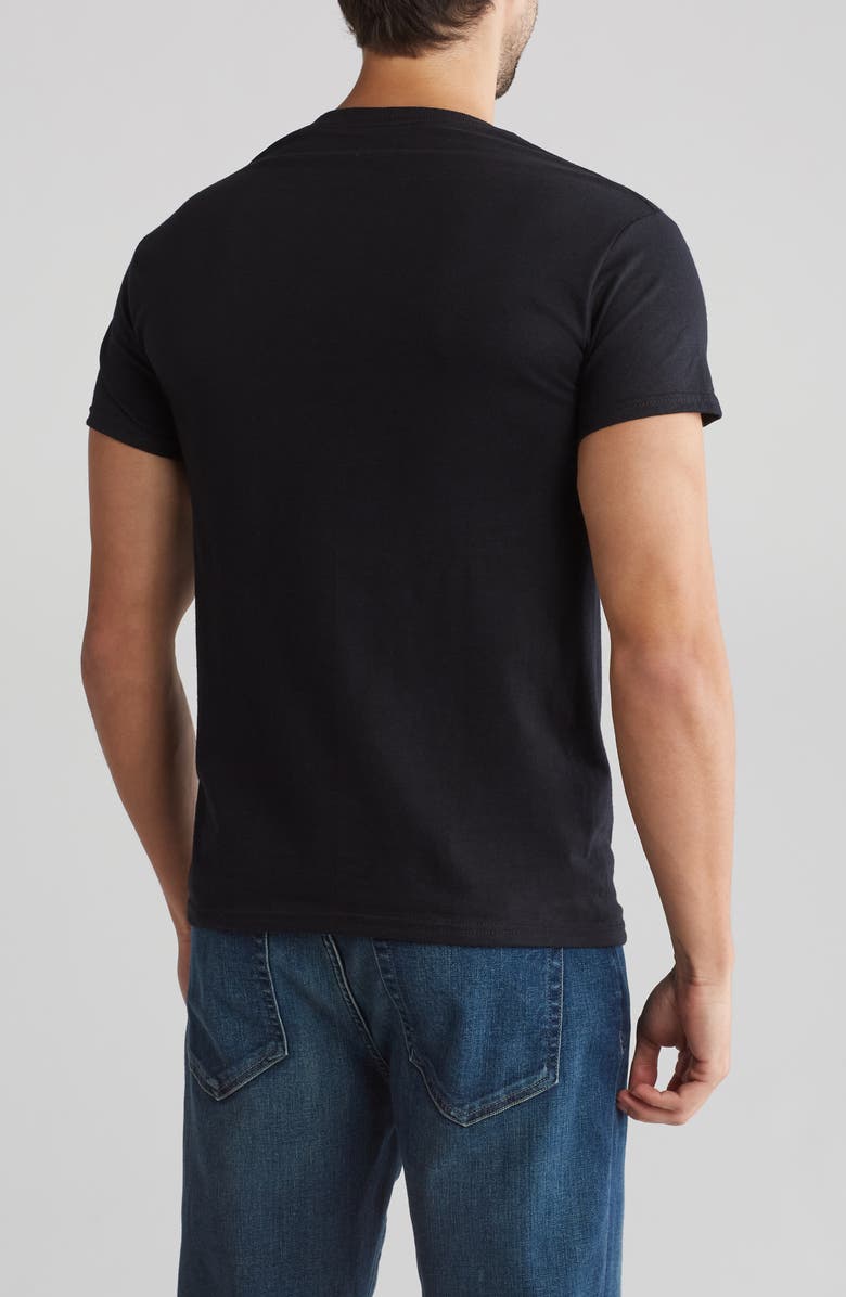 RIOT SOCIETY Riot Bear Cotton Graphic Tee, Alternate, color, Black