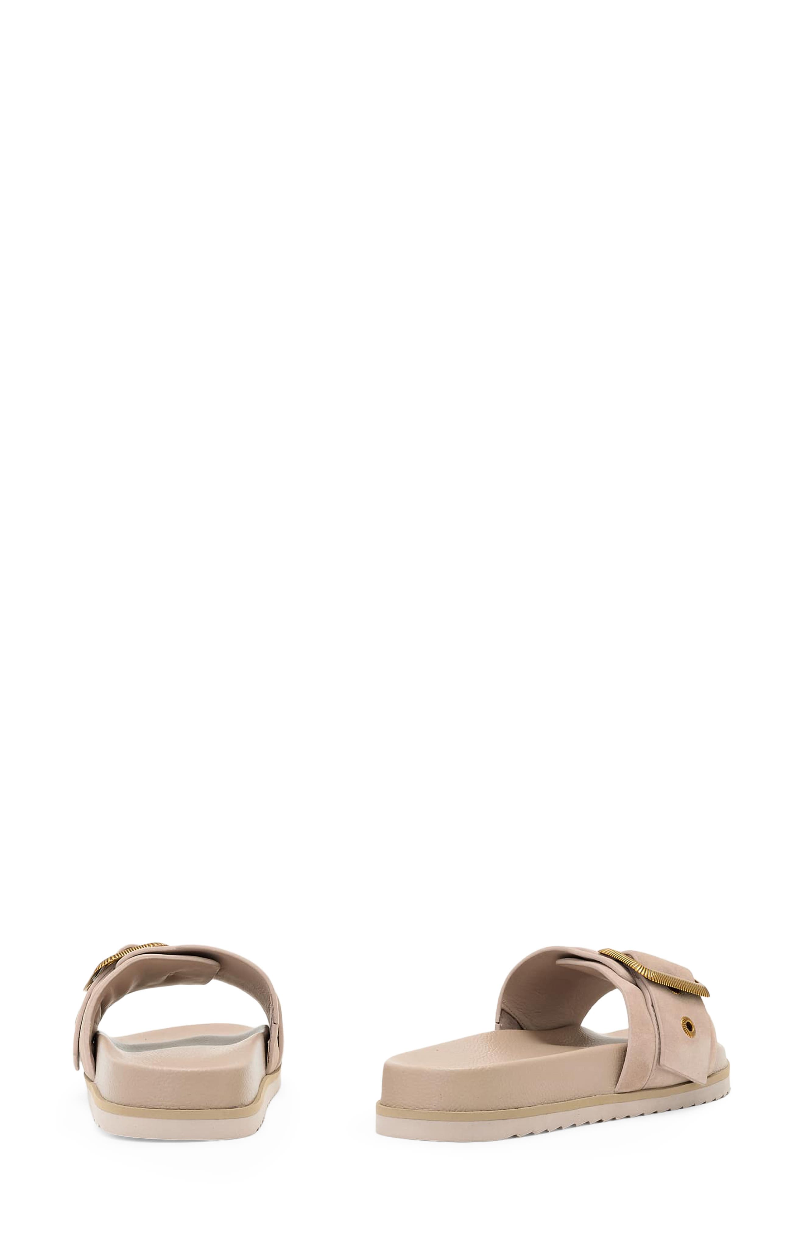 Ellie Western Slide Sandal, Alternate, color, ROSE DUST PINK