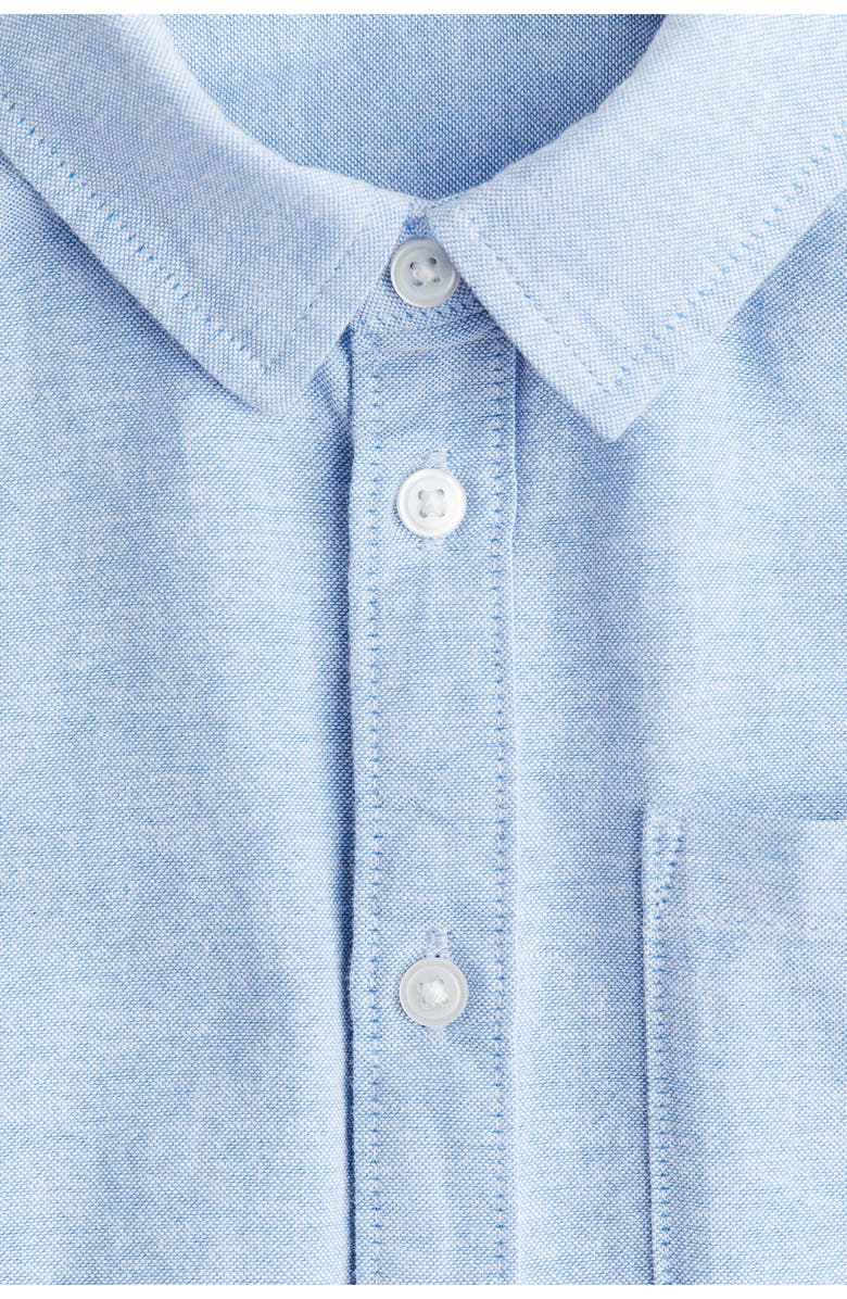 H&M Cotton Shirt, Alternate, color, Light Blue
