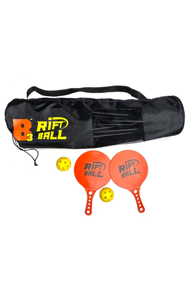 B3 Games Creative Brainworks B3 Riftball Paddle Ball Game System, Alternate, color, Multicolored