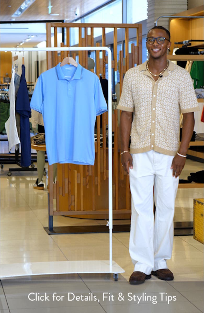 Thatcher Tipped Performance Polo, sales video thumbnail