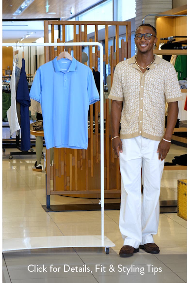 Thatcher Tipped Performance Polo video