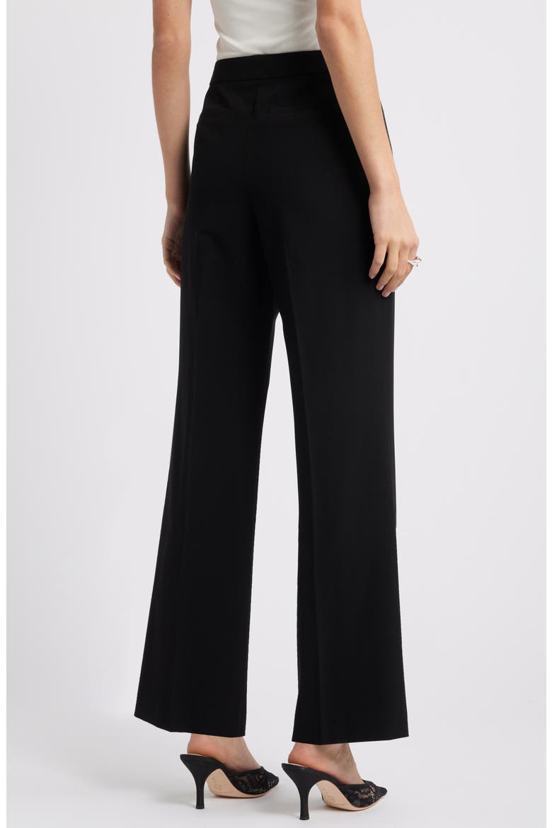 Flared Pants, Alternate, color, BLACK