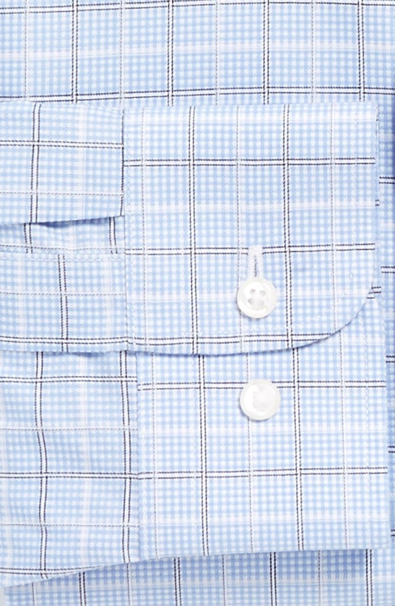 NORDSTROM MEN'S SHOP Smartcare<sup>™</sup> Trim Fit Plaid Dress Shirt, Alternate, color, 