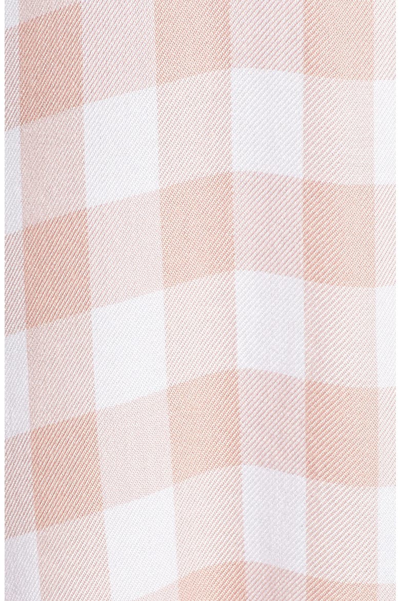 BB Dakota Cicely Plaid Shirtdress, Alternate, color, PINK LEMONADE