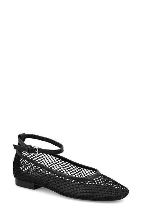 Roz Ankle Strap Flat (Women)