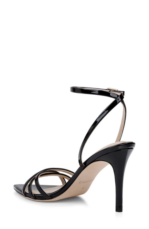L'agence Dua Ankle Strap Sandal In Black