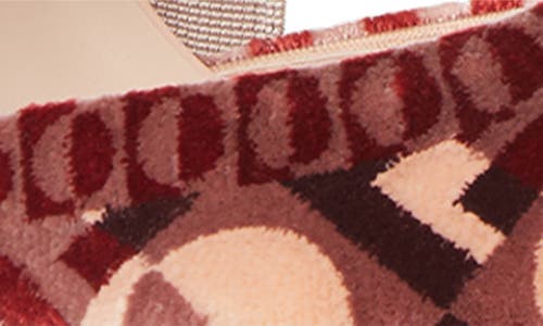 Fendi Colibri Mixed-media Iconic Ff Tapestry Slingback Pumps In Multi