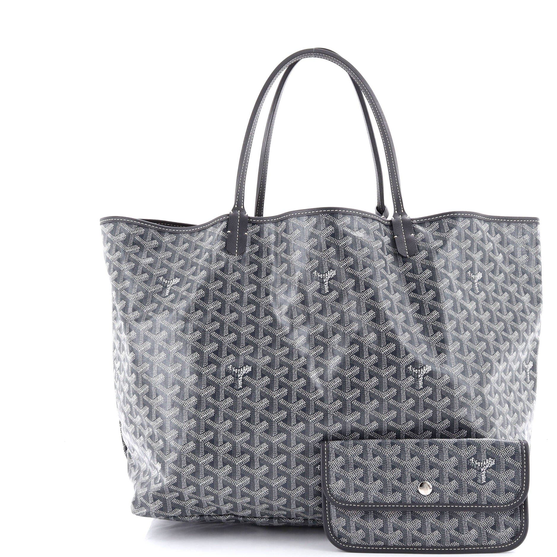 Pre-Owned Goyard Saint Louis Tote Coated Canvas GM, Alternate, color, 