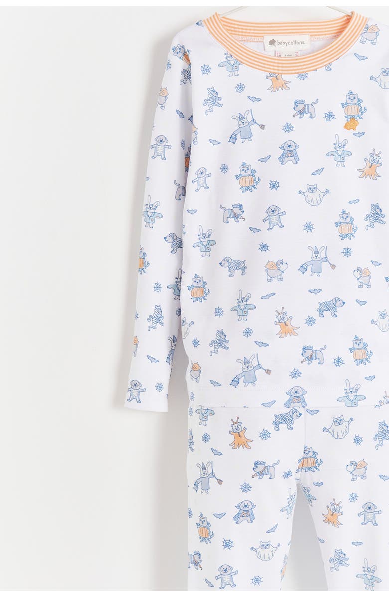 Babycottons Halloween Long Pj Set for Infant, Alternate, color, Full-Print