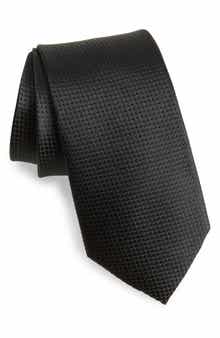 Textured Jacquard Silk Tie