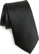 Duchamp Textured Jacquard Silk Tie