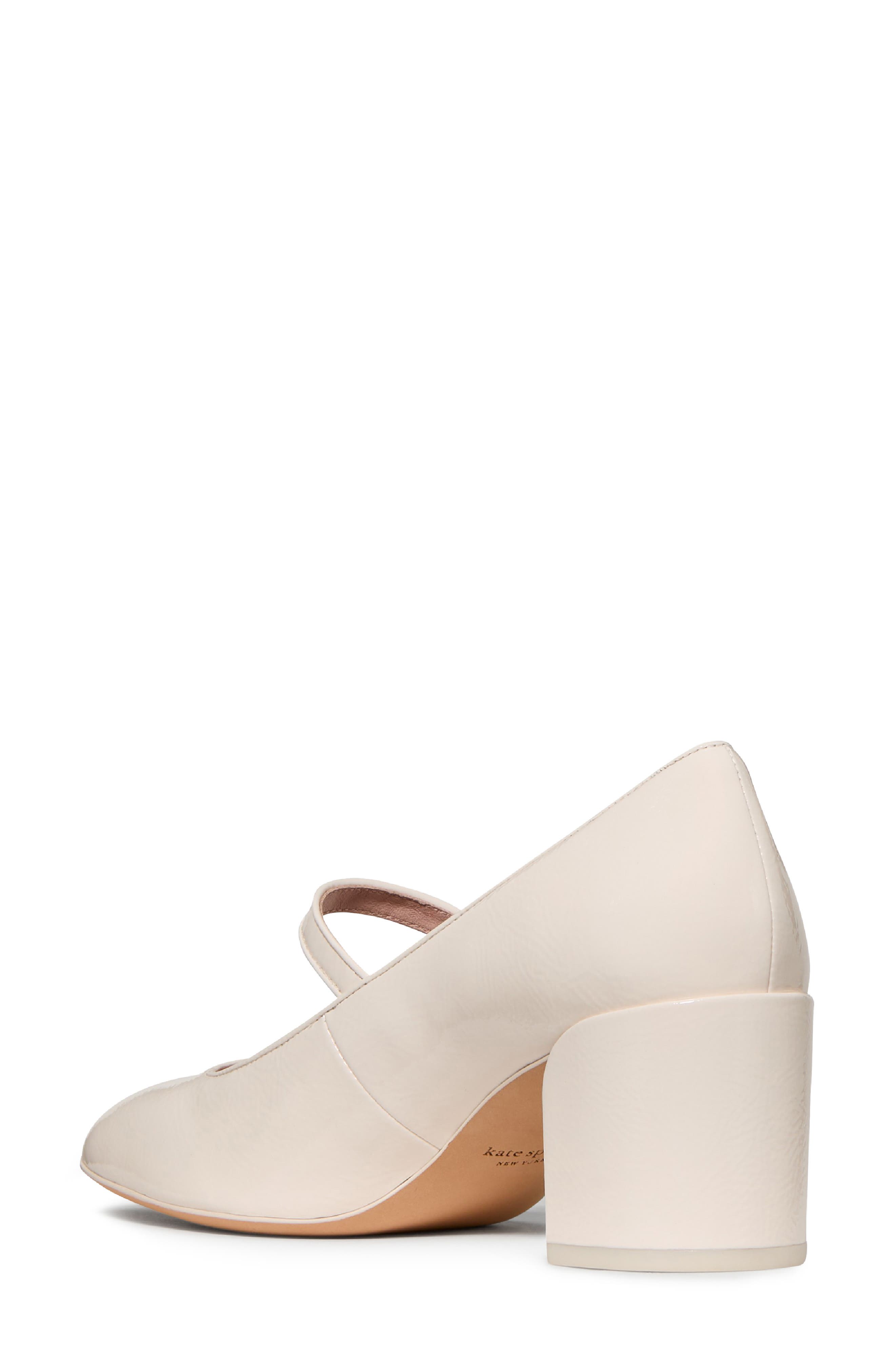 halo mary jane pump, Alternate, color, CREAM.