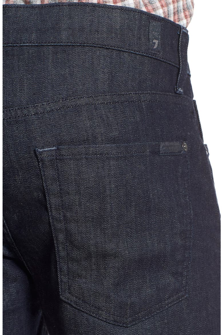 7 For All Mankind® Slimmy Slim Fit Jeans, Alternate, color, DIVINE INDIGO