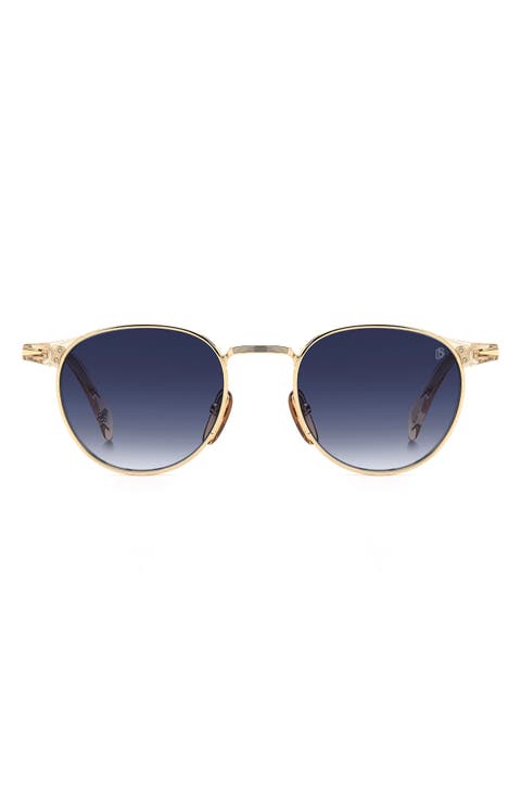 DB 1223/S 49mm Round Sunglasses