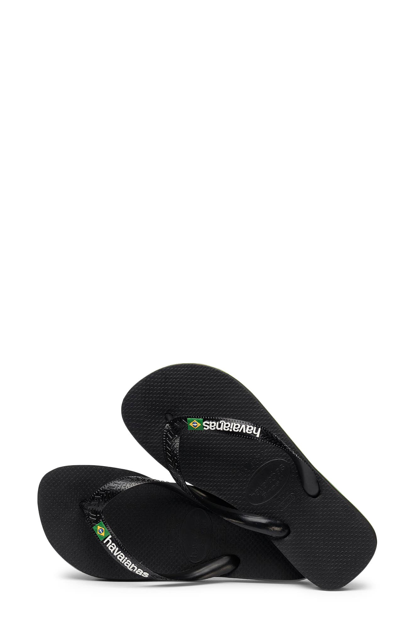 Havaianas Brazil Logo Flip Flop, Alternate, color, 