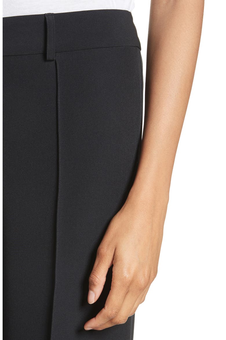 'Hayden' Wide Leg Trousers, Alternate, color, BLACK