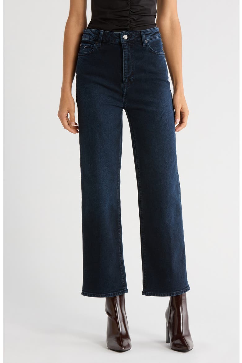 The Wide High Waist Ankle Wide Leg Jeans, Main, color, UNTOLD