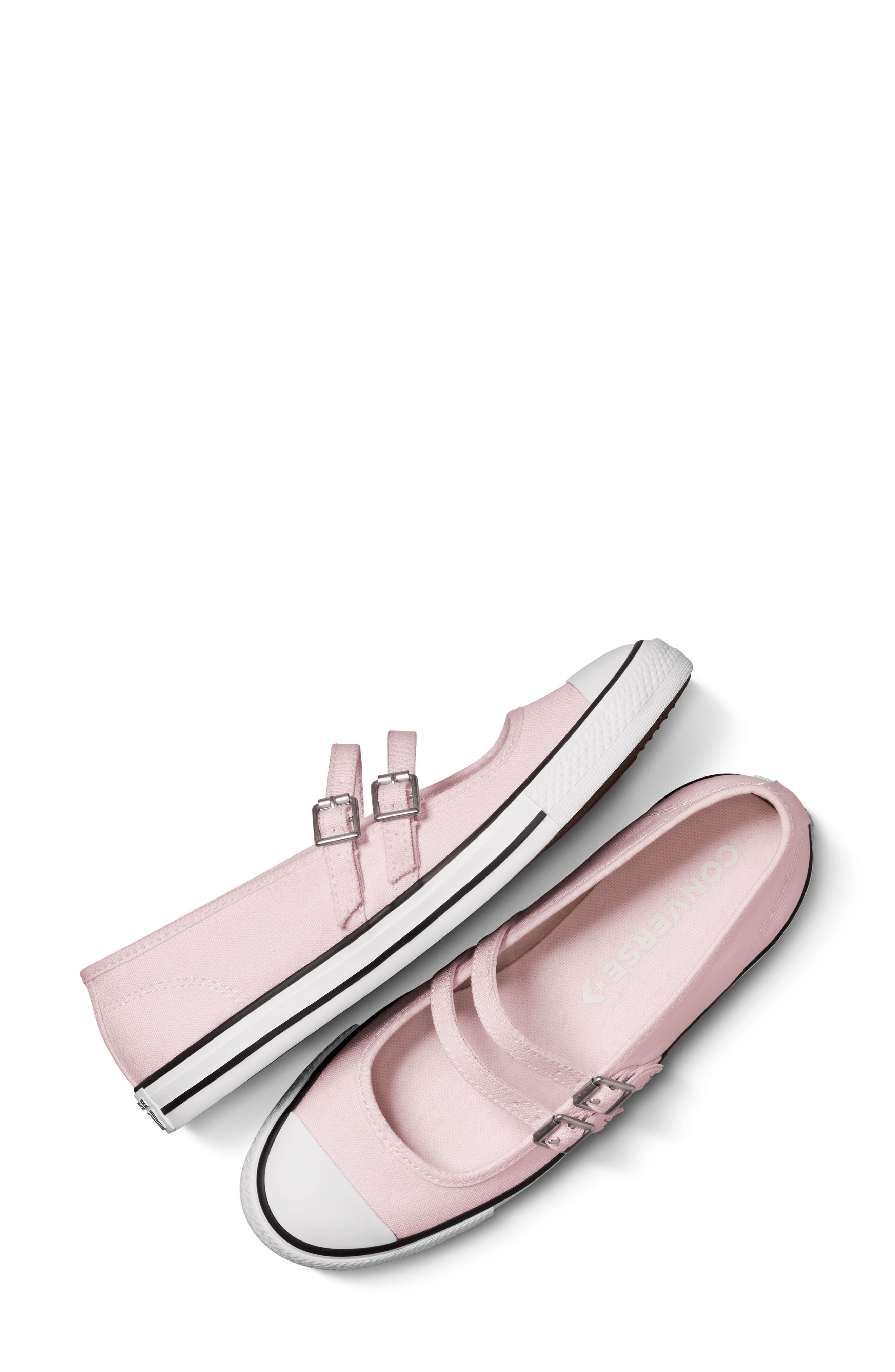 Converse All Star Dainty Mary Jane Sneaker, Alternate, color, Sugar Berry/White