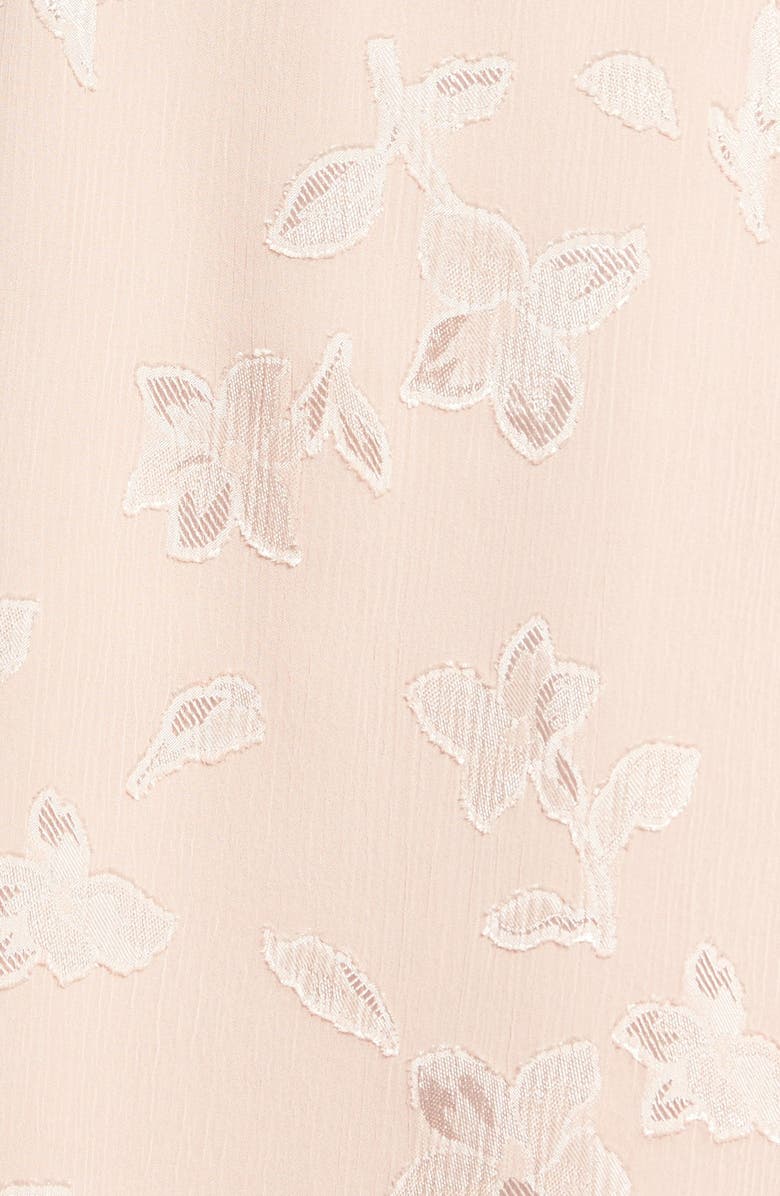 ASTR the Label Burnout Wrap Dress, Alternate, color, 