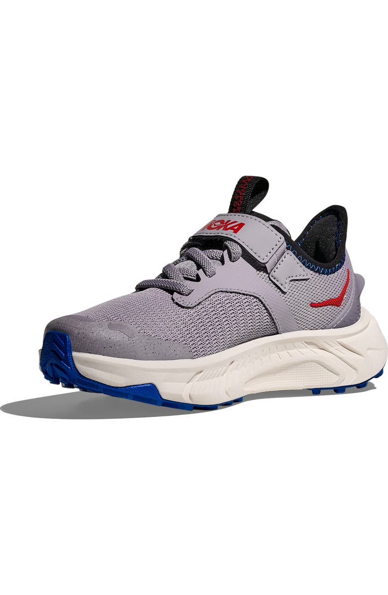 HOKA Kids' Transport Freedom Hiking Sneaker, Alternate, color, Foggy Grey / Frost