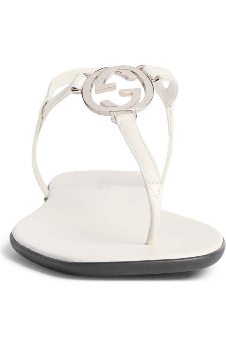 Gucci GG Thong Sandal, Alternate, color, Ivory