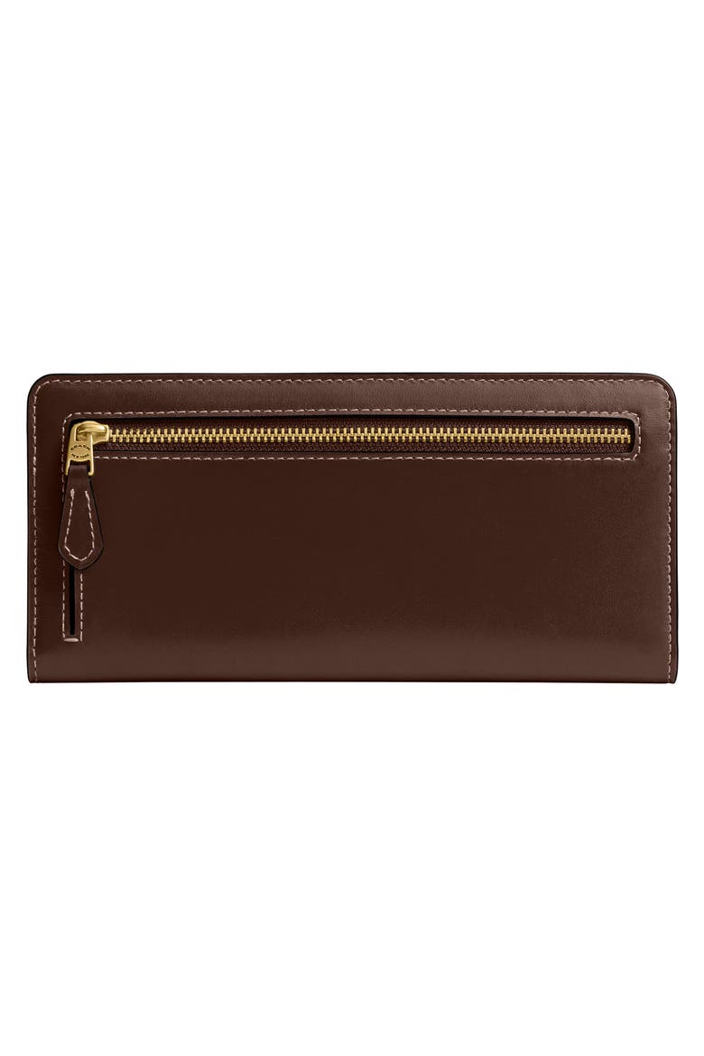 Refined Calf Leather Bifold Wallet, Alternate, color, MAPLE